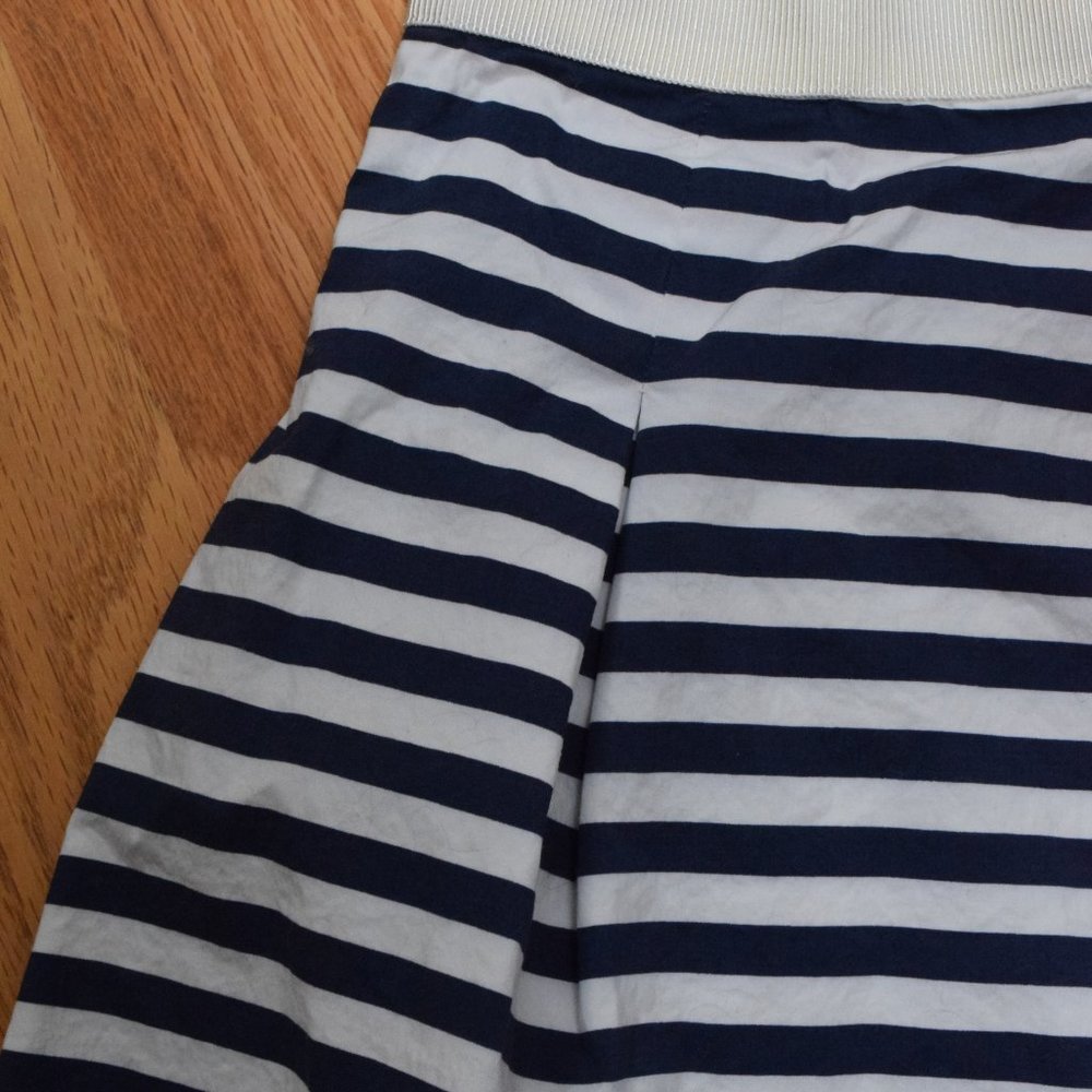 Loft Striped A-Line Skirt in Women's Size 8/10 - Picture 12 of 16